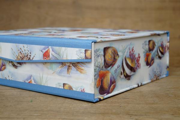 Fotoalbum und Archivbox "Fische"